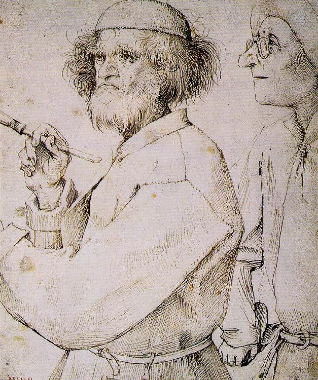 BRUEGEL, Pieter the Elder The Painter and the Buyer fg